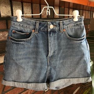 ASOS High Rise Mom Shorts